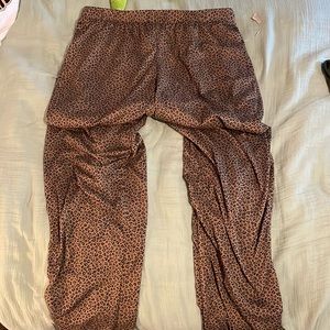 Cheetah Print Joggers